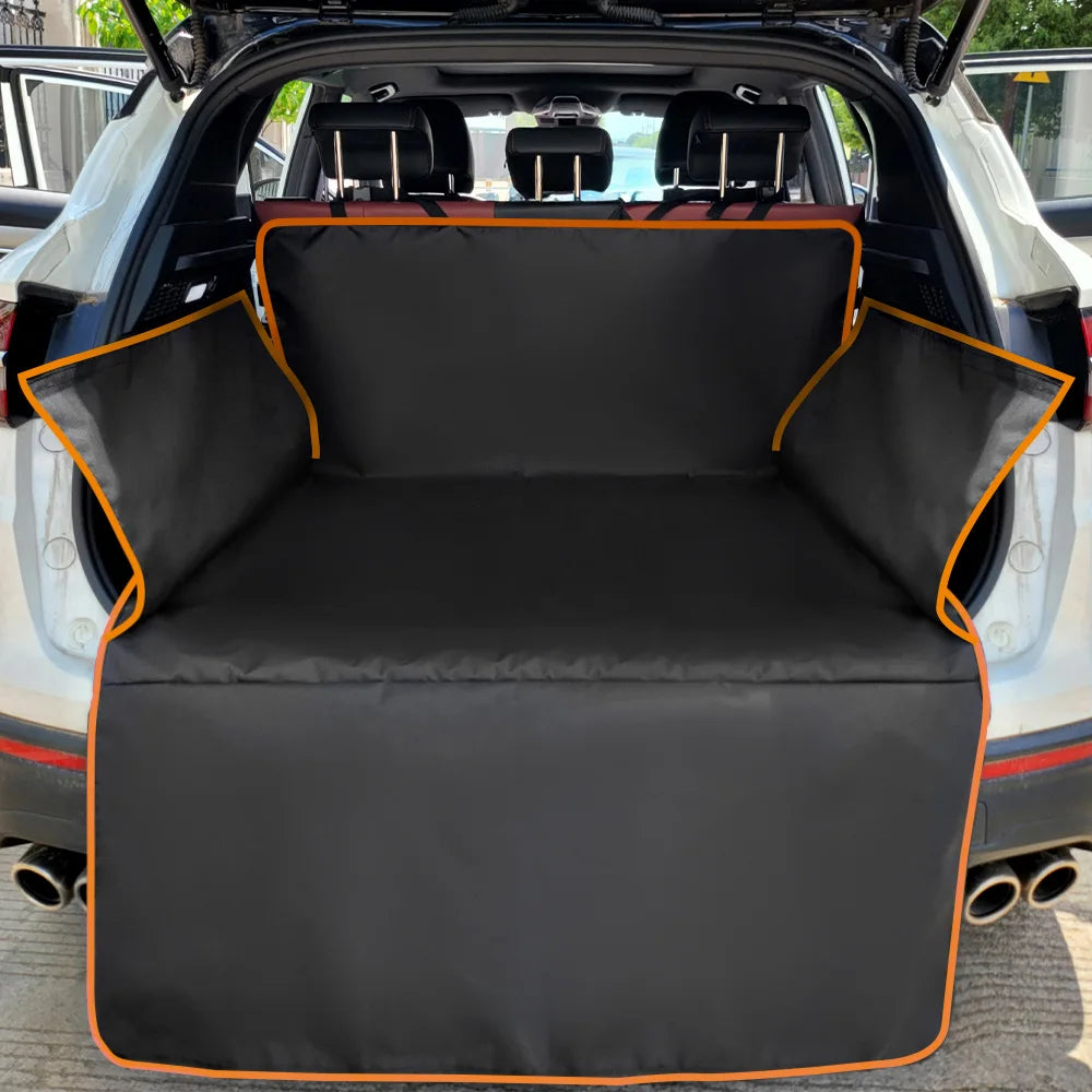 Oxford Cloth Dog Car Seat Cover Pet Travel Dog Carrier Car Trunk Mat