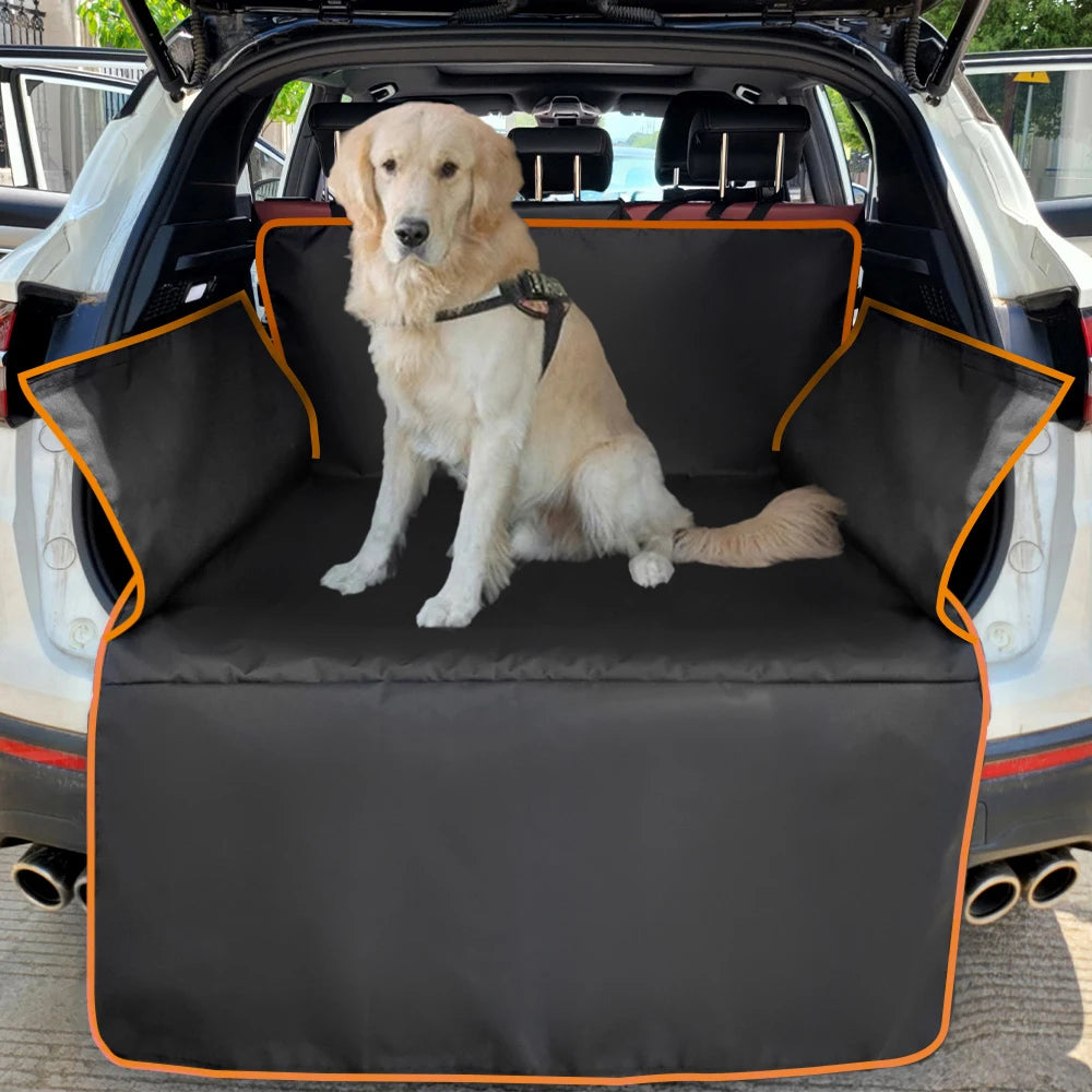 Oxford Cloth Dog Car Seat Cover Pet Travel Dog Carrier Car Trunk Mat
