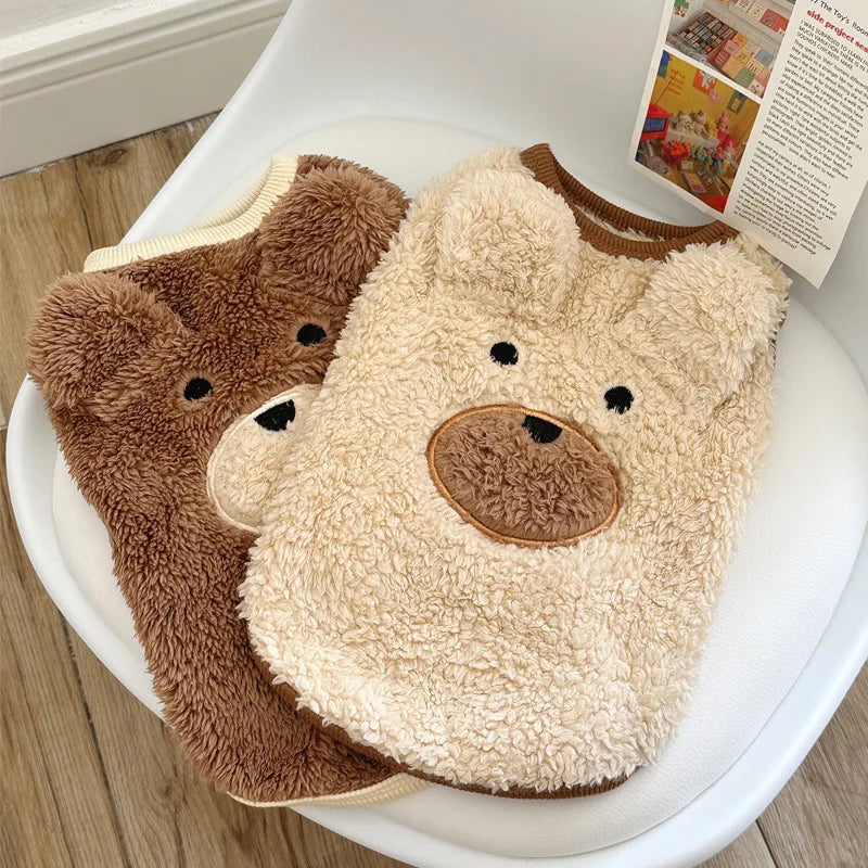 Pet Dog Winter Clothing With Ins, Warm And Cute Pet Dog Clothes
