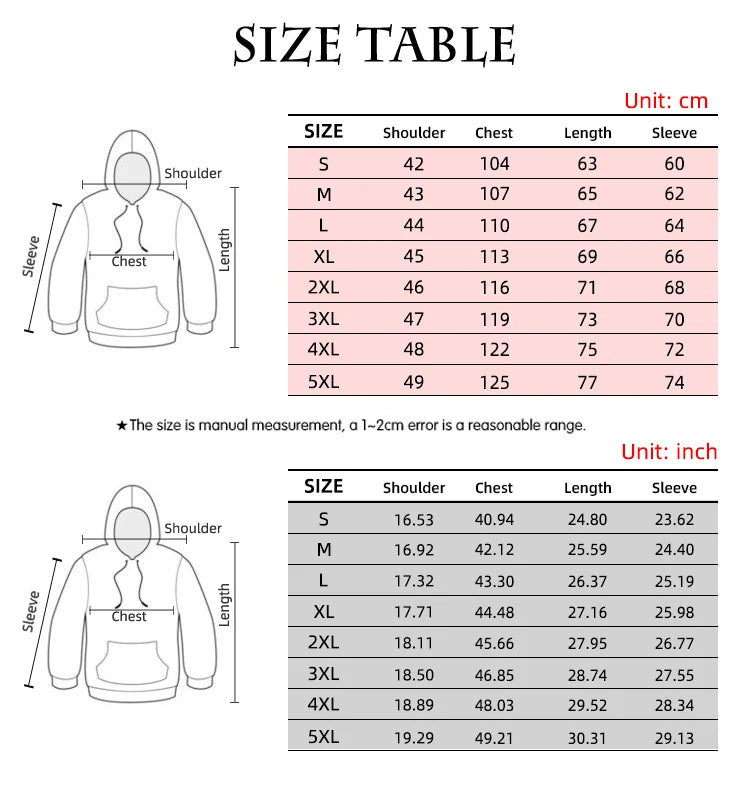 Printed Hoodies Women For Men Pullovers Street Tracksuit