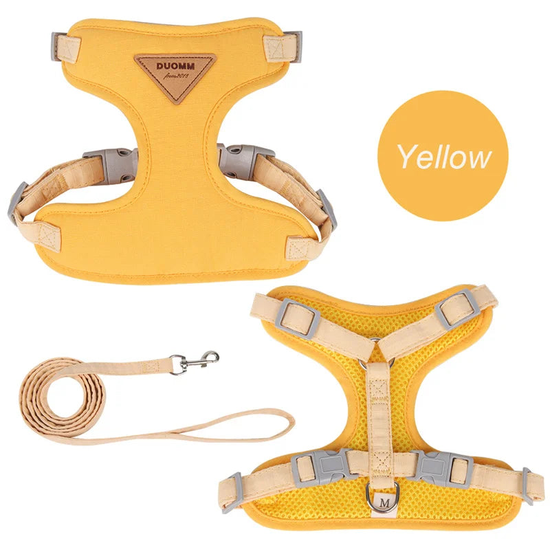 Puppy Dog Harness and Leash Set for Small Dogs