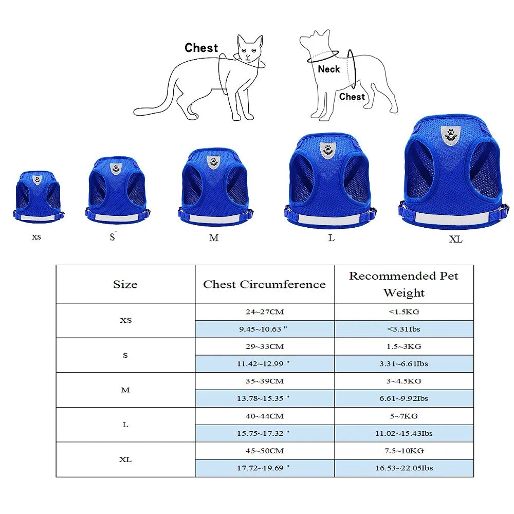 Quality Dog Harness And Leash Set Dog Accessories