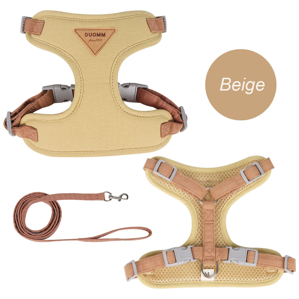 Puppy Dog Harness and Leash Set for Small Dogs