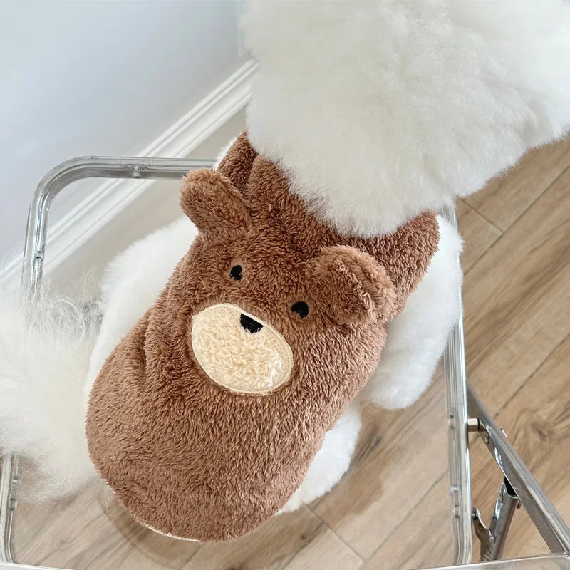 Pet Dog Winter Clothing With Ins, Warm And Cute Pet Dog Clothes