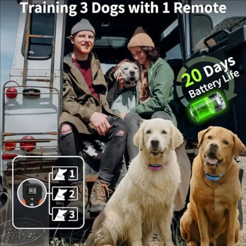 No Shock Dog Training Collar Vibration Collar
