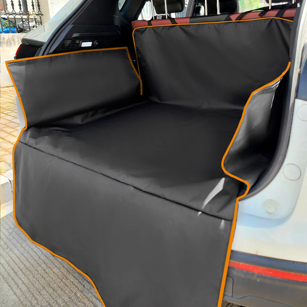 Oxford Cloth Dog Car Seat Cover Pet Travel Dog Carrier Car Trunk Mat
