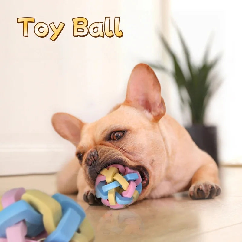 Soft Colorful Pet Ball Toy Small Toy