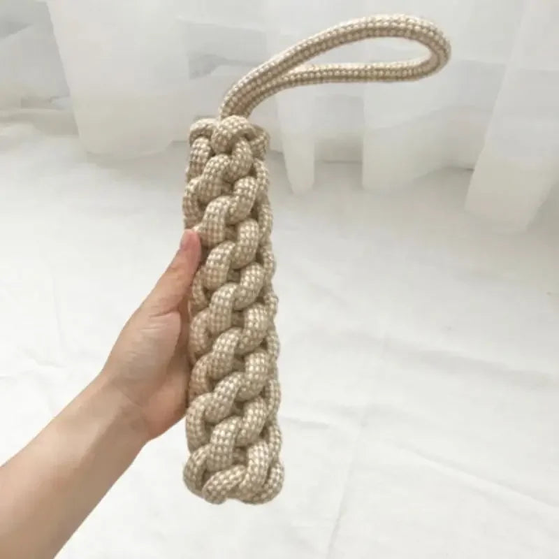 Cat Dog Knot Toy Cleaning Teeth Grinding Teeth