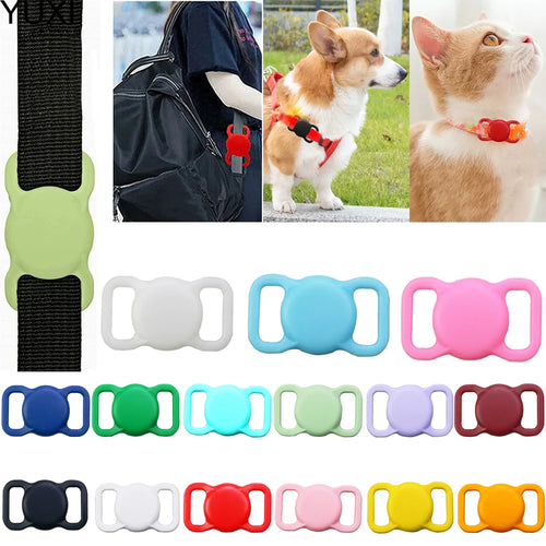 Apple Airtag Case Silicone Keychain Protective Dog Cat Collar