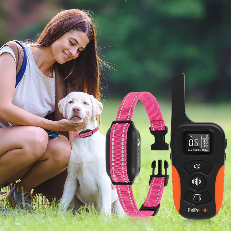 No Shock Dog Training Collar Vibration Collar