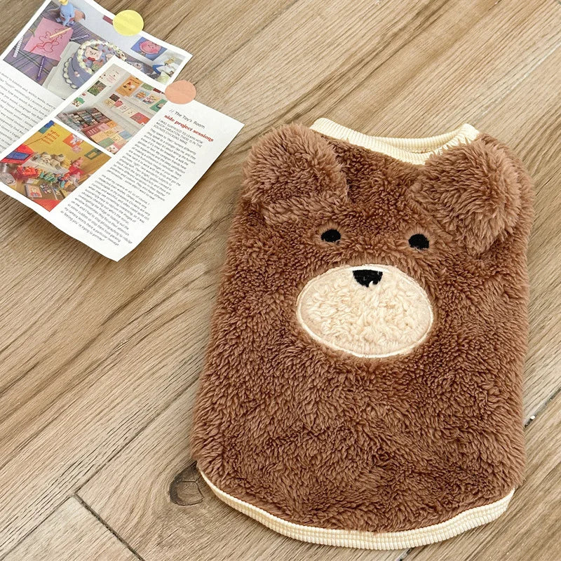Pet Dog Winter Clothing With Ins, Warm And Cute Pet Dog Clothes