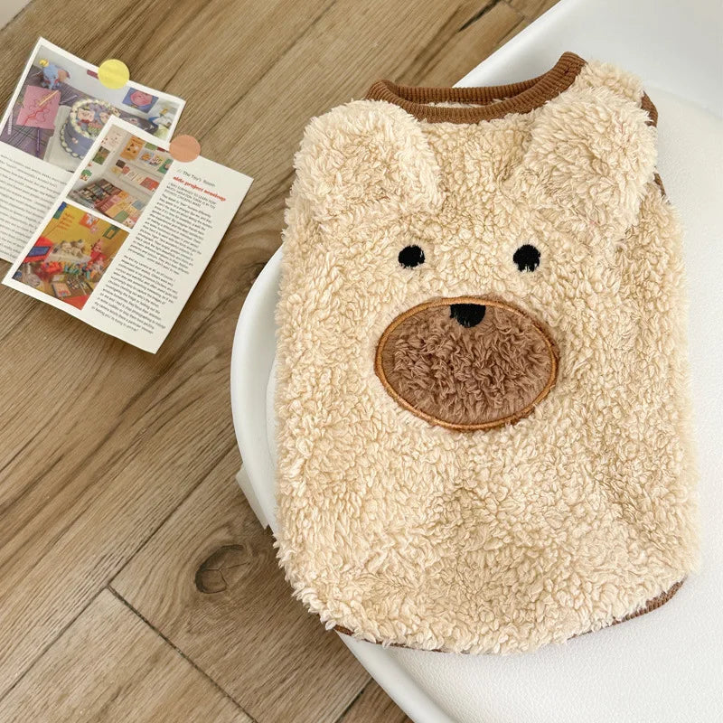 Pet Dog Winter Clothing With Ins, Warm And Cute Pet Dog Clothes