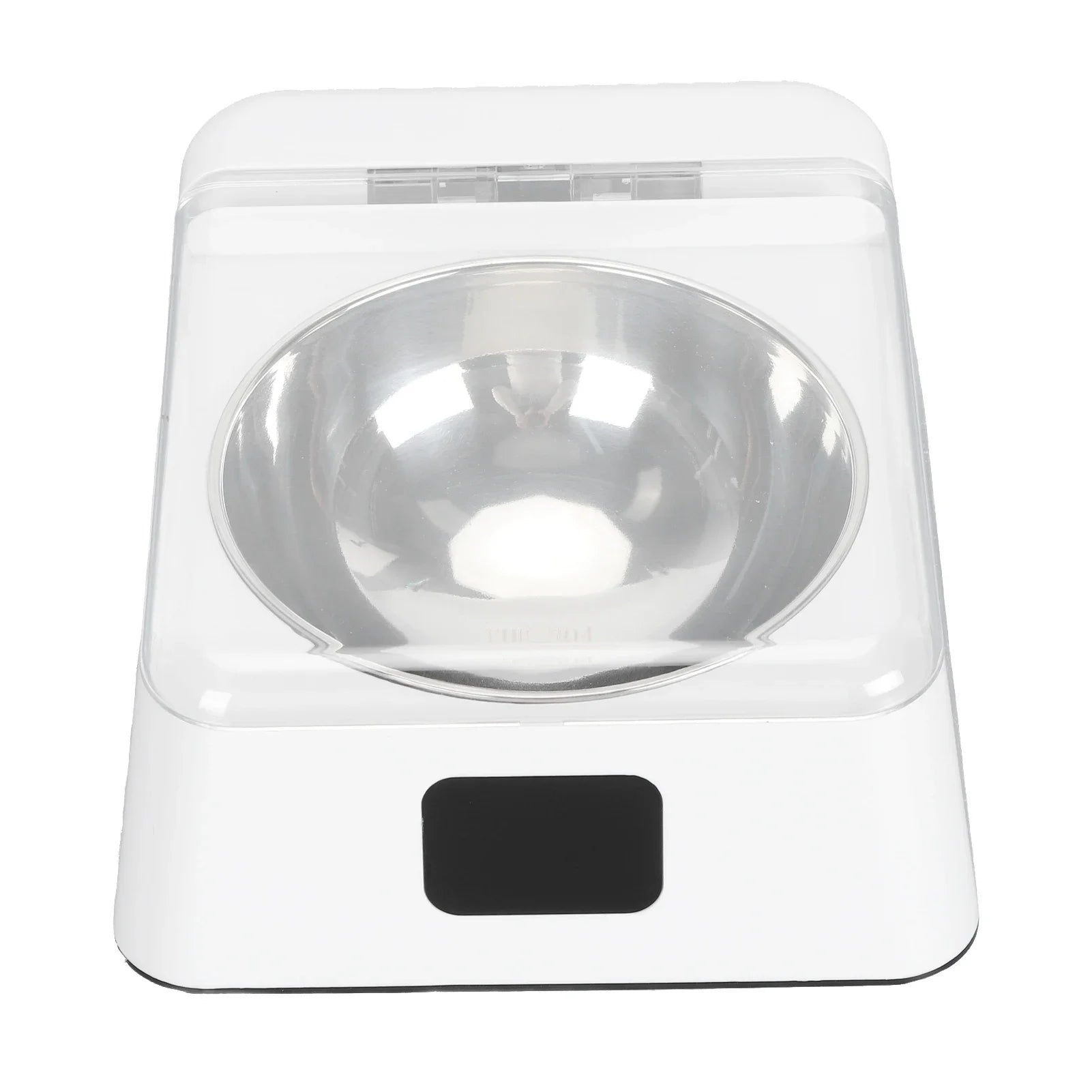 Automatic Cat Feeder with Infrared Sensor Cover Removable Bowl Battery