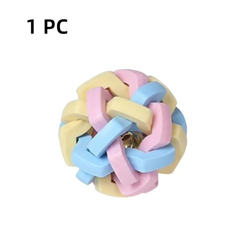 Soft Colorful Pet Ball Toy Small Toy